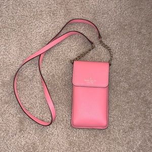 Kate Spade pink cell phone purse